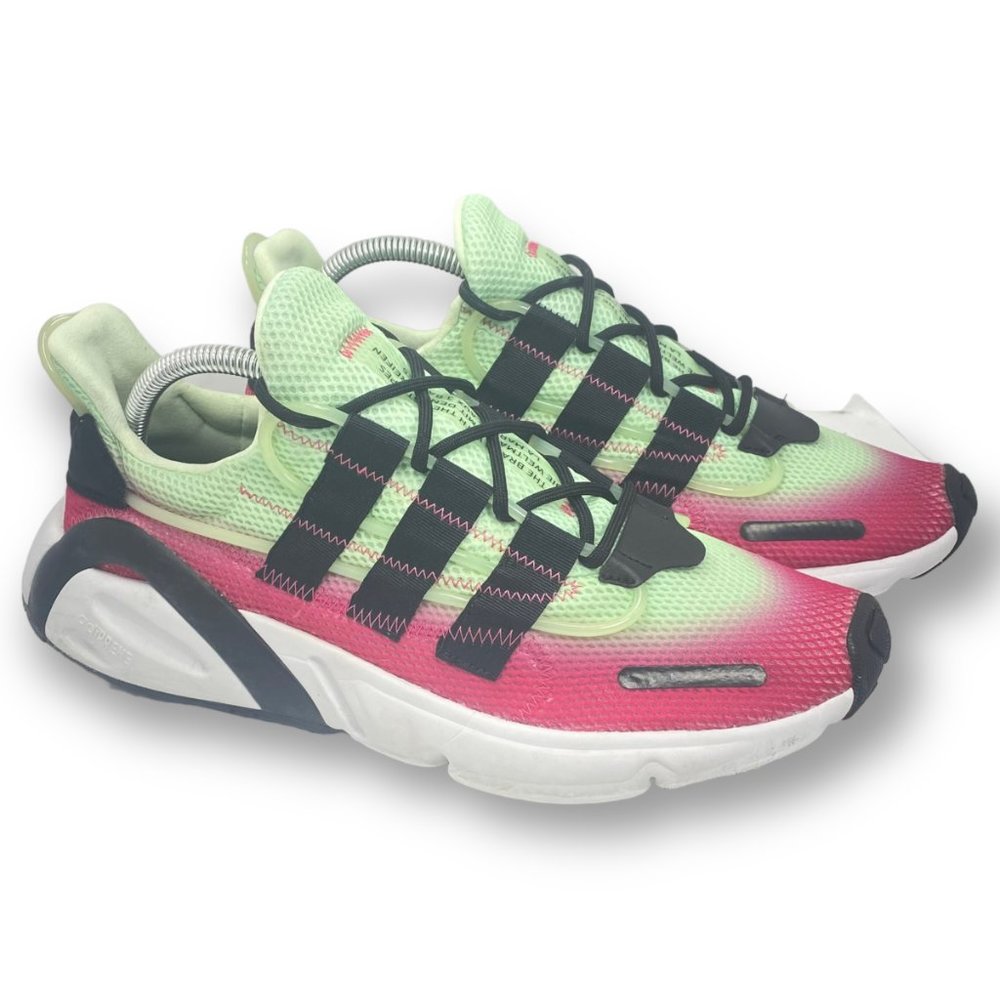 Adidas Lxcon Core Black/Glow Blue/pink/Real Magenta Men's Size 10.5